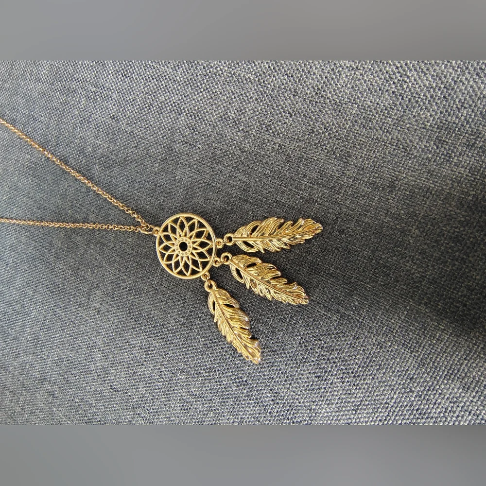 Dreamcatcher Long Necklace - Picture 3 of 4